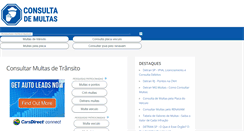 Desktop Screenshot of consultamultas.org