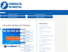 Tablet Screenshot of consultamultas.org